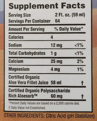 Lily Of The Desert preservative-free aloe vera 1 gal bottle setup for home use