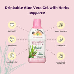 Two pack of Lily of the Desert stomach formula for daily use and savings.