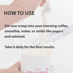 Glass with a smooth light beverage featuring Tri-Glow for everyday vitality.