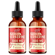 LimerenxLush Liposomal Berberine Drops bottle shows a premium wellness product for energy and balance.