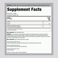 Lindberg Omega 3-6-9 softgels being poured for easy daily supplementation