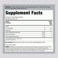 Lindberg Super Fiber capsules close-up, easy-to-swallow quick-release form.