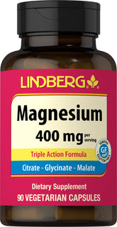 Lindberg Triple Magnesium Complex bottle for daily wellness support