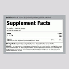 Lindberg Triple Magnesium Complex capsules close-up for balanced mineral intake