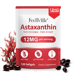 Linizanjiiy astaxanthin softgels bottle — premium antioxidant for daily wellness.