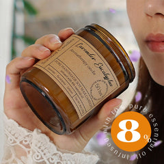 Soy wax candle by Liofeve for smooth burn and strong aroma