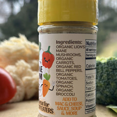 Lion's Grove Farm veggie mix scoop ready to boost meals