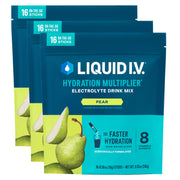 Liquid I.V. Pear hydration packet, convenient single-serve for on-the-go hydration