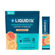 Liquid I.V. Grapefruit bottle shown for quick hydration on the go