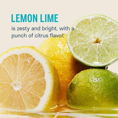 Liquid I.V. Lemon Lime powder mixes in water for fast electrolyte replenishment.