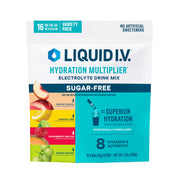 Liquid I.V. Hydration Multiplier Raspberry Melon packets for on-the-go hydration