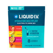 Liquid I.V. Hydration Multiplier Variety Pack front view for on-the-go hydration