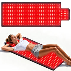 LITDUCK Red Light Therapy Mat delivers full-body coverage for relaxing sessions at home.