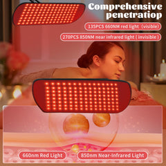 LITDUCK removable light pad enables flexible placement with an elastic wrap.