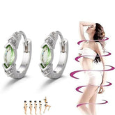 LIU JUN lymphvity drainage hoop in light green shows wearable style and comfort.