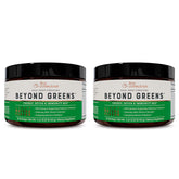 Live Conscious Beyond Greens Matcha canister with label, supports immune energy.