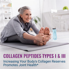 Live Conscious hydrolyzed collagen powder dissolves smoothly in beverages.