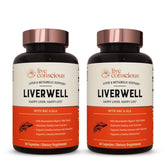 Live Conscious LiverWell bottle front showing packaging for liver support