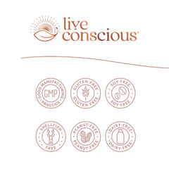 Closeup of LiverWell capsules from Live Conscious for easy daily supplementation