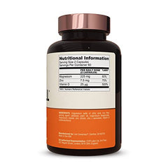 Live Conscious MagWell capsules close-up highlighting essential minerals.