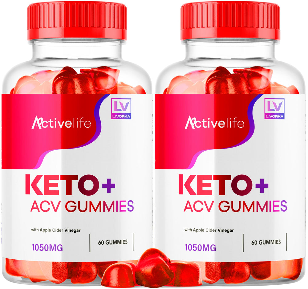 Livorka ActivLife Keto ACV Gummies bottle for convenient daily supplementation