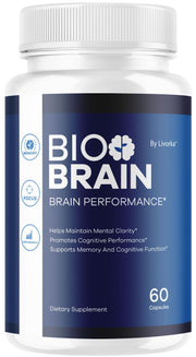LIVORKA Bio Brain Capsules bottle front view for daily focus support