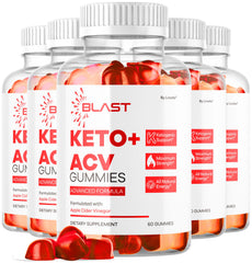 LIVORKA Blast Keto ACV Gummies bottle shown for a convenient daily supplement.