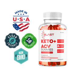 LIVORKA Blast Keto ACV Gummies 60-count bottle shown for daily use