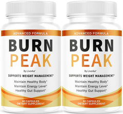 LIVORKA Burn Peak capsules bottle front for daily wellness support.