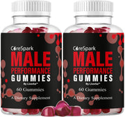 LIVORKA CoreSpark Gummies two-pack front view for easy daily vitality