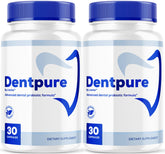 LIVORKA Dentpure bottle with capsules for daily oral probiotic support.