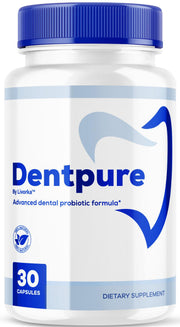 LIVORKA Dentpure Probiotics bottle front for daily oral wellness.