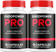 LIVORKA Endopower Pro pills bottle ready for daily use with clear labeling.