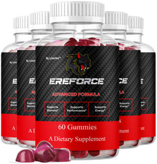 LIVORKA Ereforce gummies pack front view, ideal for daily wellness routine