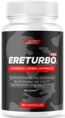 LIVORKA Ereturbo Pro bottle front for daily vitality support.