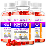 LIVORKA Fast Ripped Keto ACV Gummies bottle shows daily wellness potential.