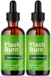 LIVORKA FlashBurn Drops bottle front view for daily wellness ritual.