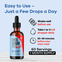 Livorka Free Sugar Pro Drops 3-pack shot for value.