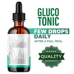 LIVORKA Gluco Tonic Drops with dropper for precise servings.