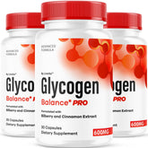 LIVORKA Glycogen Balance Pro packfront highlights premium wellness formulation.