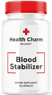 LIVORKA Health Charm Capsules bottle front highlighting the all-natural formula