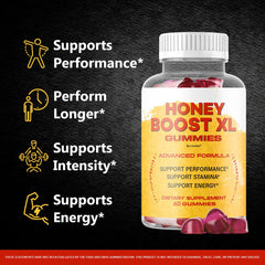 LIVORKA Honey Boost XL Gummies packaging for two-month supply.