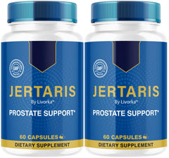 LIVORKA Jertaris bottle front for everyday prostate health support