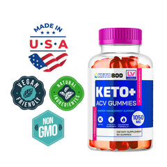 LIVORKA Ketobod ACV Gummies close-up, chewy texture and glossy coating