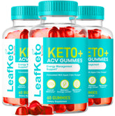 LIVORKA Leaf Keto ACV Gummies bottle front for daily support