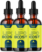 LIVORKA LipoBoost Drops 3-pack front view for daily wellness convenience