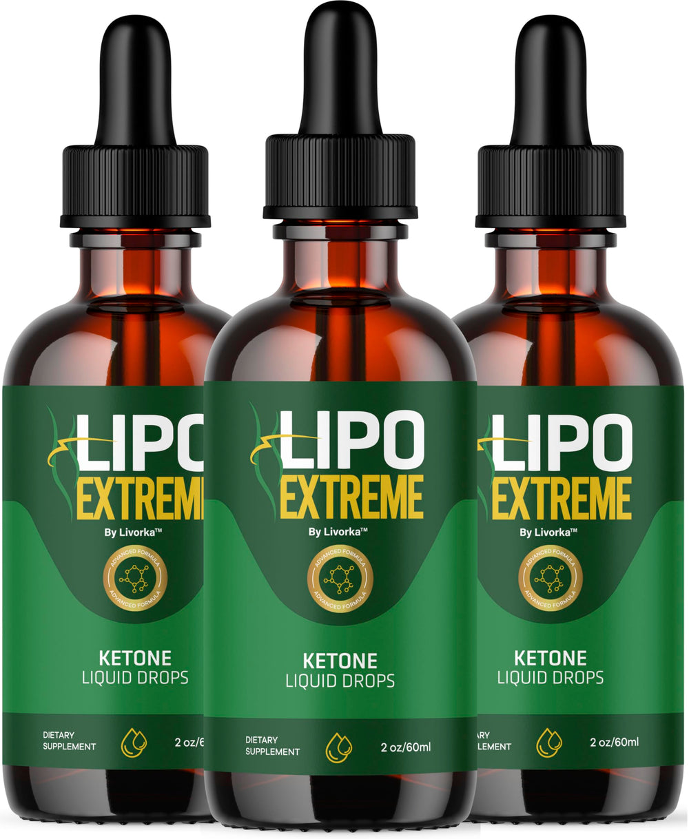 LIVORKA LipoExtreme bottle front for daily wellness routine.