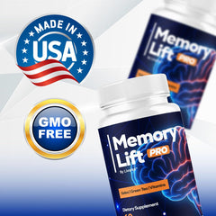 LIVORKA Memory Lift Pro packaging box emphasizing three-pack convenience.
