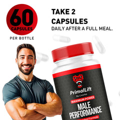 LIVORKA Primal Lift capsules in glass with water for daily use.