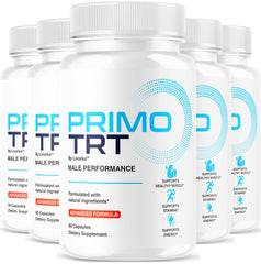 LIVORKA Primo TRT pills bottle front for daily energy support and wellness.